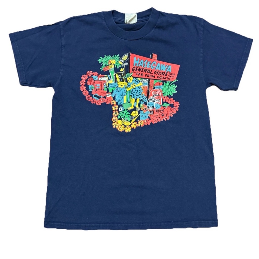 Vintage Hasegawa General Store Hana Hawaii T-Shirt Youth Size Large 14-16 Hanes